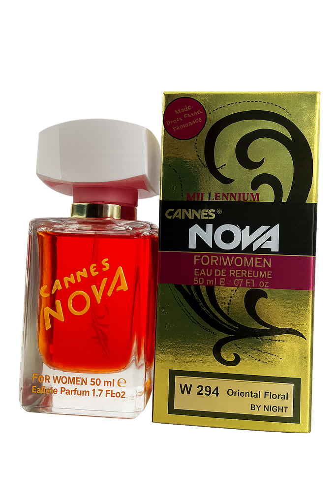 Cannes NOVA -ORIANTAL FLORAL BY NIGHT- W294-eau de parfum Femme -50ml 