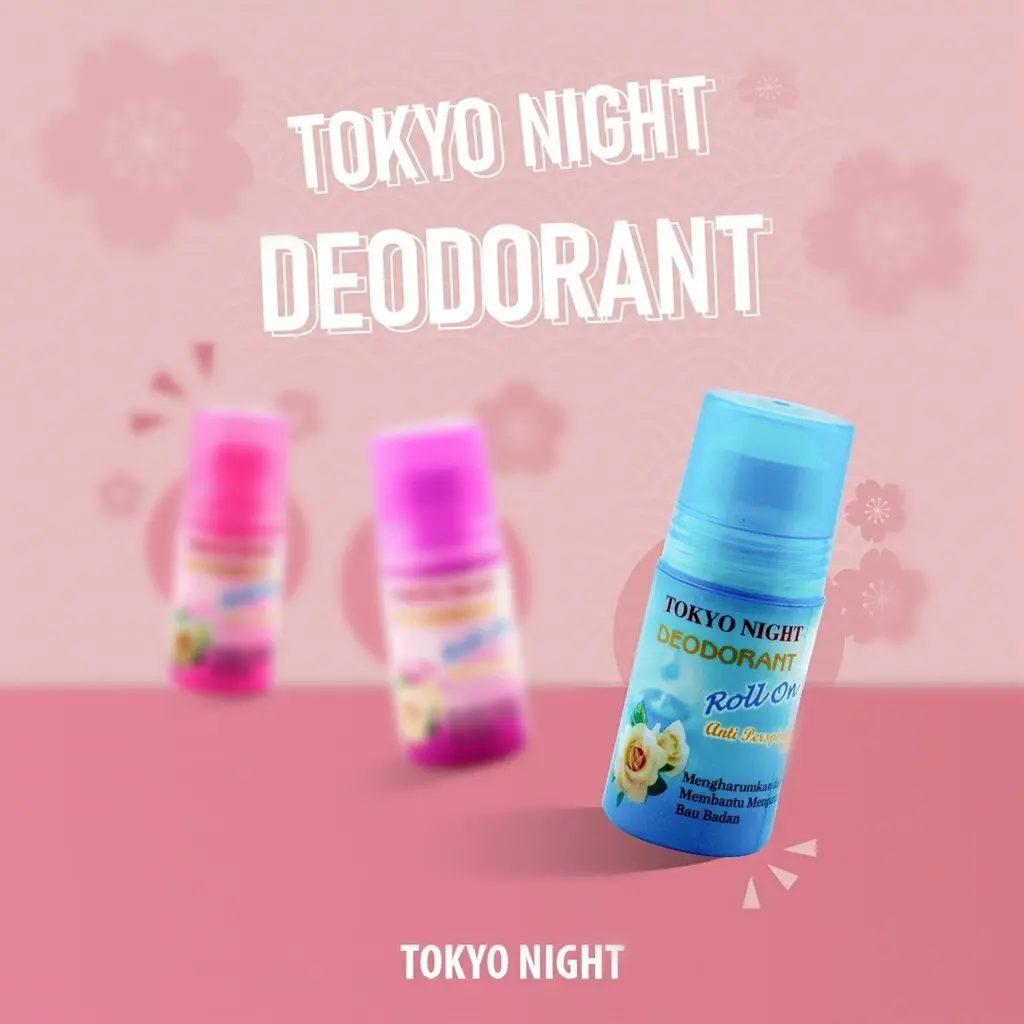 Roll On déo Tokyo Night Anti Perspirant Blue 150ml