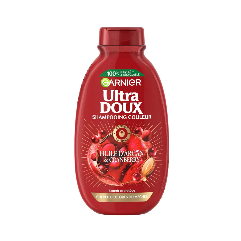 Garnier Shampoing Ultra Doux Huile d'Argan & Cranberry