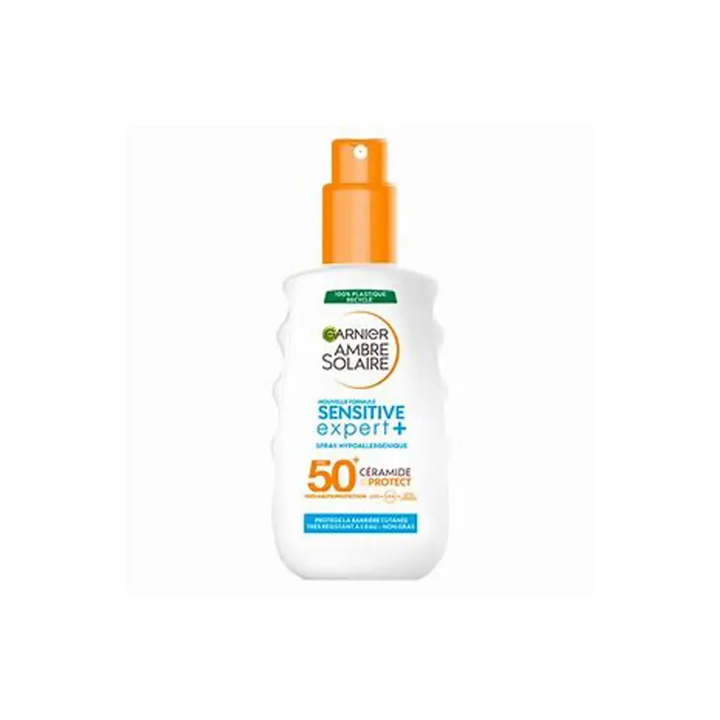 Garnier Ambre Solaire – Spray SPF50+ Peaux Sensibles