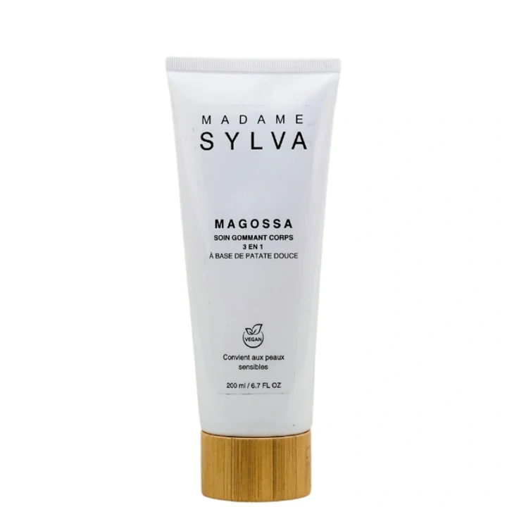 Gommage Corps Soin 3-en-1 Magossa à base de patate douce  - Madame Sylva - 100ml