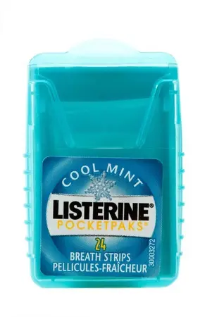 Listerine PocketPaks – Feuilles de Menthe Cool Mint