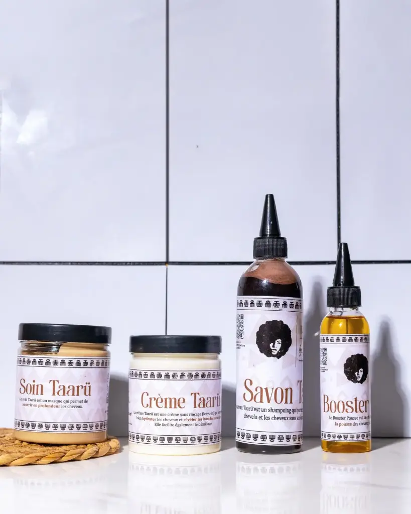 Gamme Booster Routine Capillaire pour la pousse de cheveux :TAARU by BK YACINE