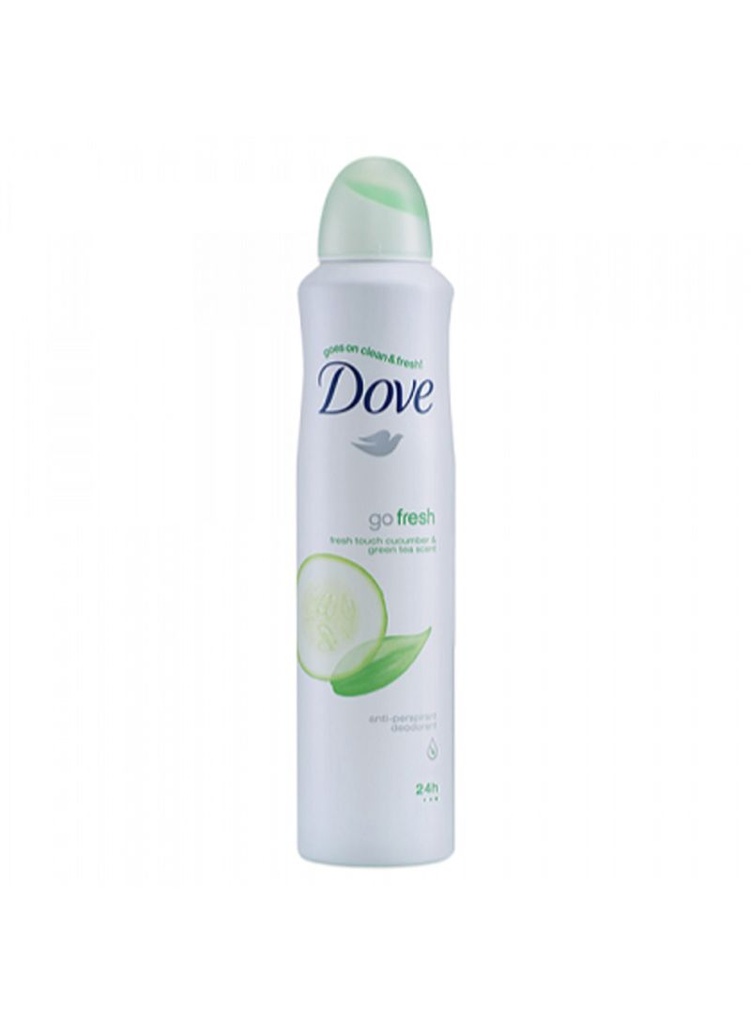 Dove  Anti-Perspirant Deodorant Spray, Concomber & Thé Vert, 250ml