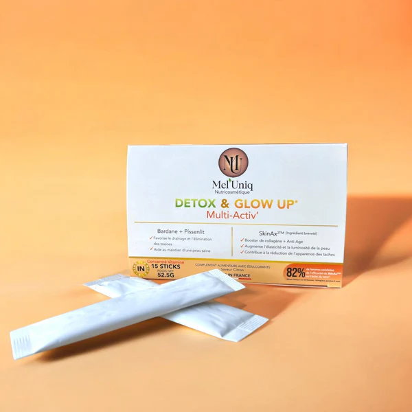 Complément Alimentaire Detox & Glow Up Saveur Citron-Cure 1 Mois -by Mel'uniq
