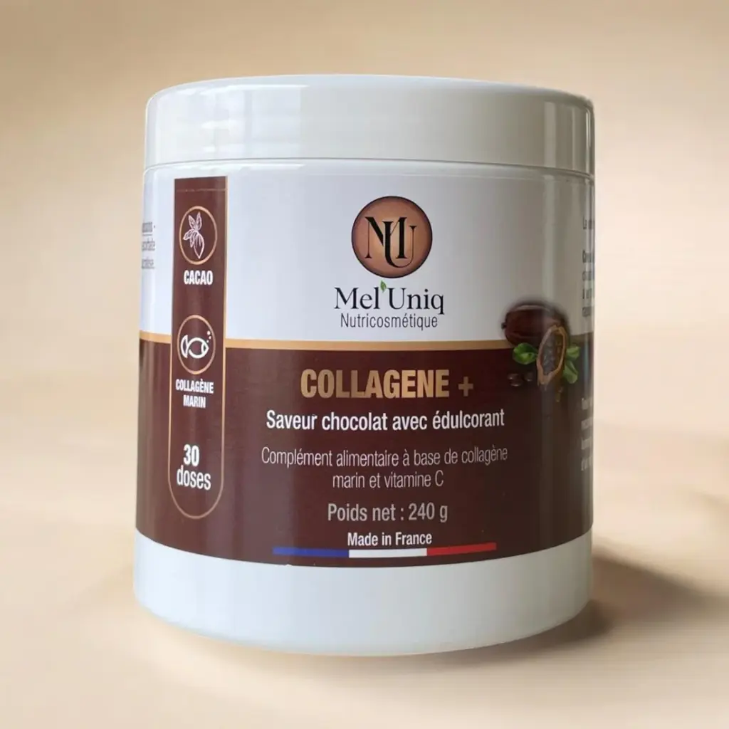 Complément Alimentaire Collagène + - Elasticité et fermeté by Mel'uniq- Cure 1 mois 