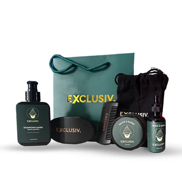 Gamme Complète EXCLUSIV. – Soin Barbe Premium Homme
