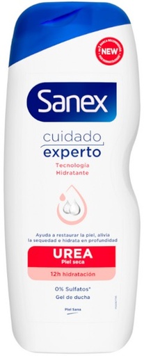 Sanex Expert Urea – Gel Douche Nourrissant 600ml