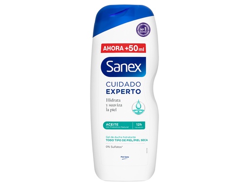 Gel Douche Sanex Cuidado Expert Oleo 600ml