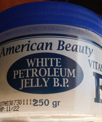 Pommade pour cheveux White Petroleum Jelly B.p.250g