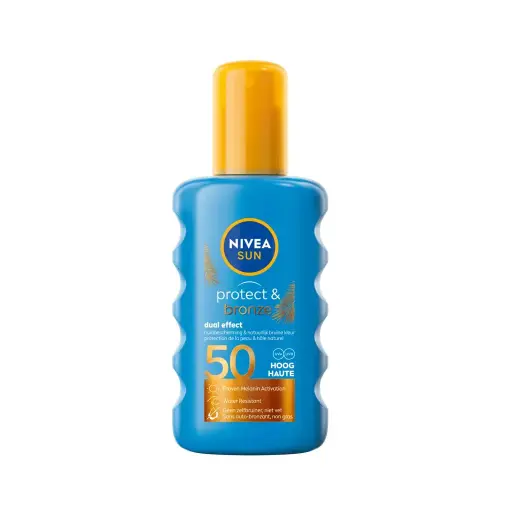 Nivea Sun Protect & Bronze Sunscreen Lotion SPF50 200ml