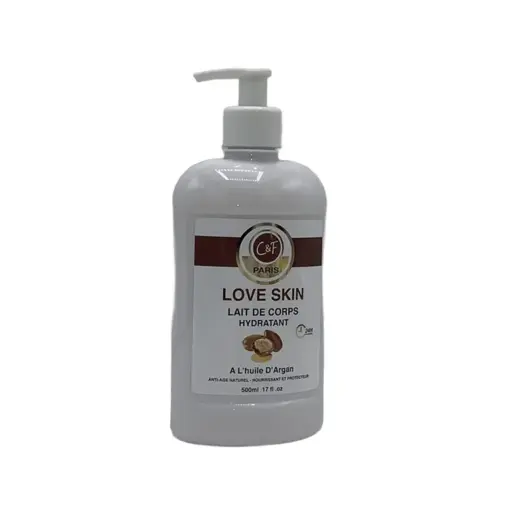 Lait LOVE SKIN Huile Argan 500ml