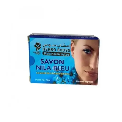 SAVON NILA BLEU - Herbo Souss - 70g