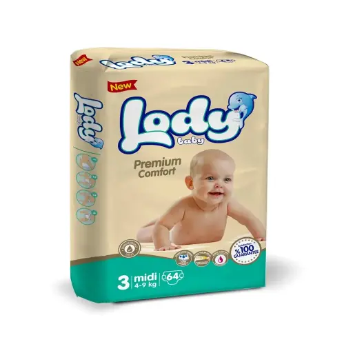 Lady - Taille 3 - Grand format 4 à 9 kg