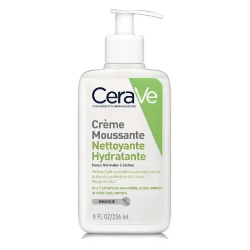 CeraVe -Créme Moussante Nettoyant Hydratante 236 ml