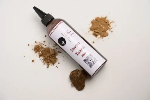 Shampoing à base de savon Noir :TAARU by BK YACINE