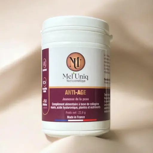  Complément Alimentaires Anti Age – Jeunesse de la Peau Hydratation & Tonicité - Cure de 3 Mois-by Mel'uniq