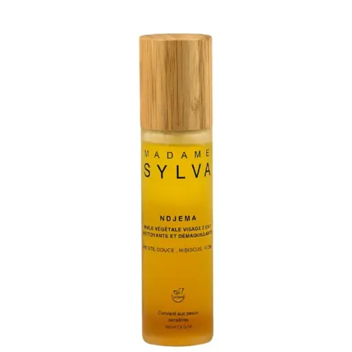 Huile Nettoyante et Démaquillante Ndjema - Madame Sylva- 120 ml 