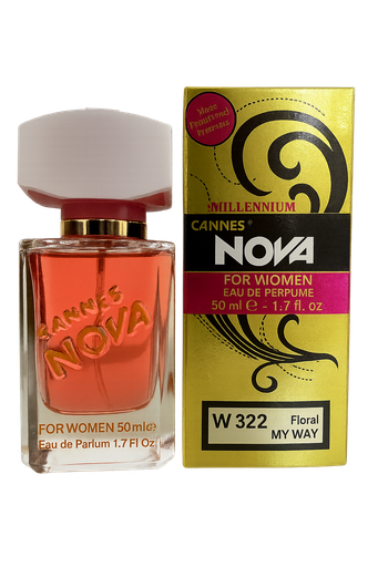 Cannes NOVA -My Way - W322-eau de parfum Femme -50ml  