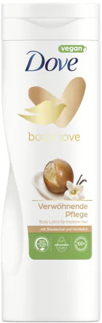  Lait de  Corps Nourrissant Dove – Beurre de Karité & Vanille 400ML